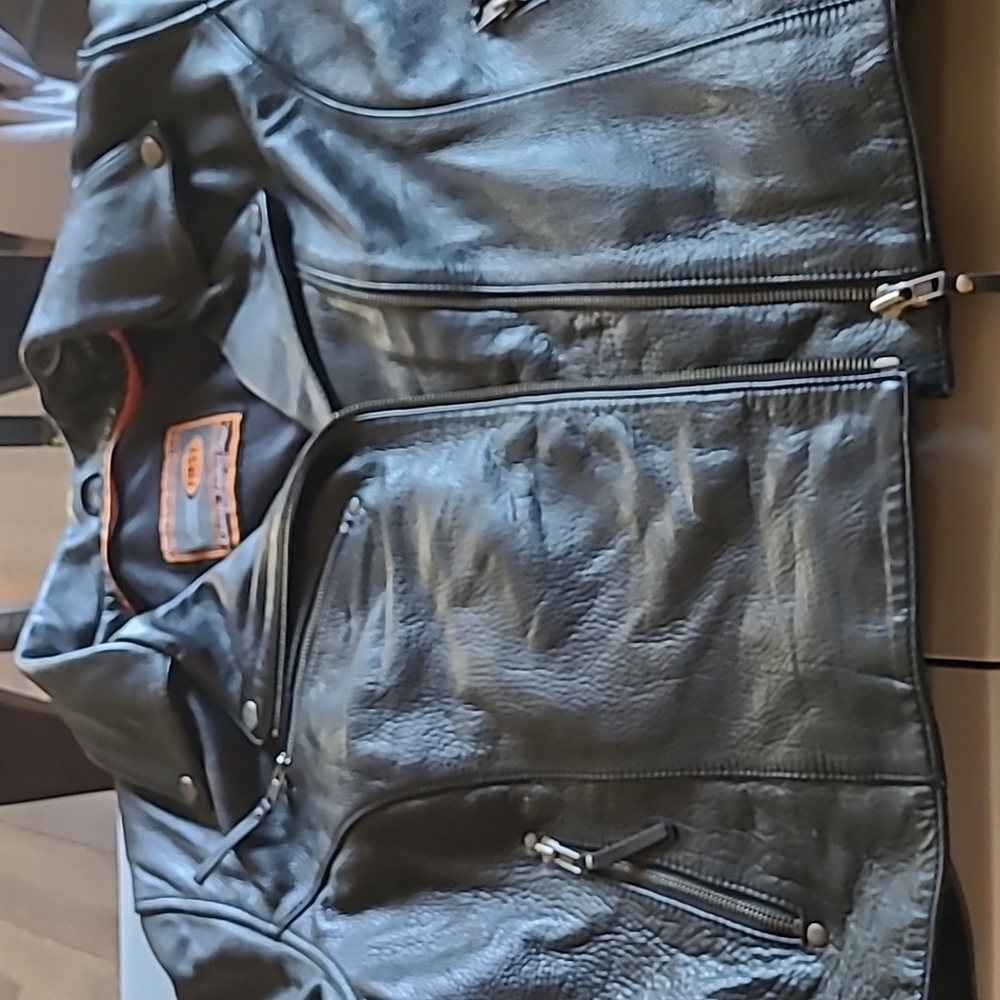 Woman's leather jacket